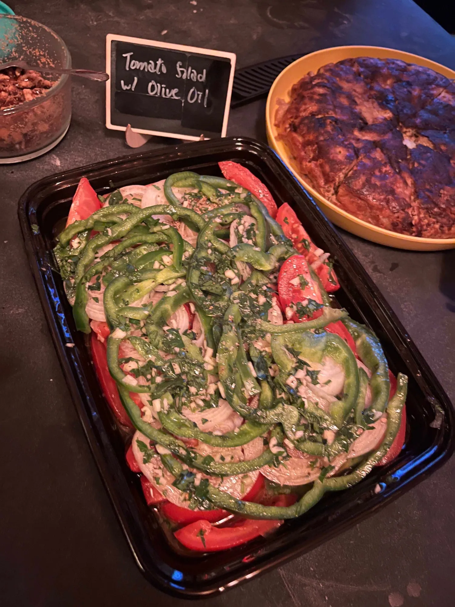 Dishes from the Basque feast